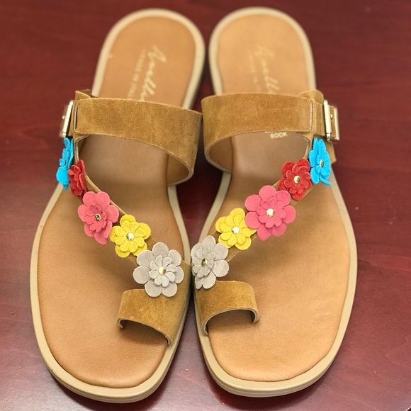 Avellin Made in Italy Upper Leather pedicure sandals Size 8 - Picture 8 of 8